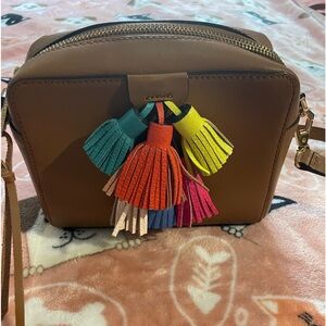 Rebecca Minkoff camera crossbody EUC with tassels